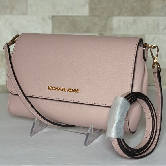 Michael Kors Handbags - Michael Kors JSI MD Conv Chn Pouchtte Blossom